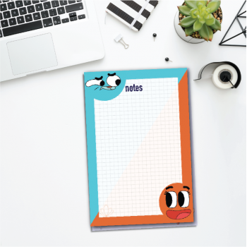 Gumball ve Darwin 10x14 cm Bloknot